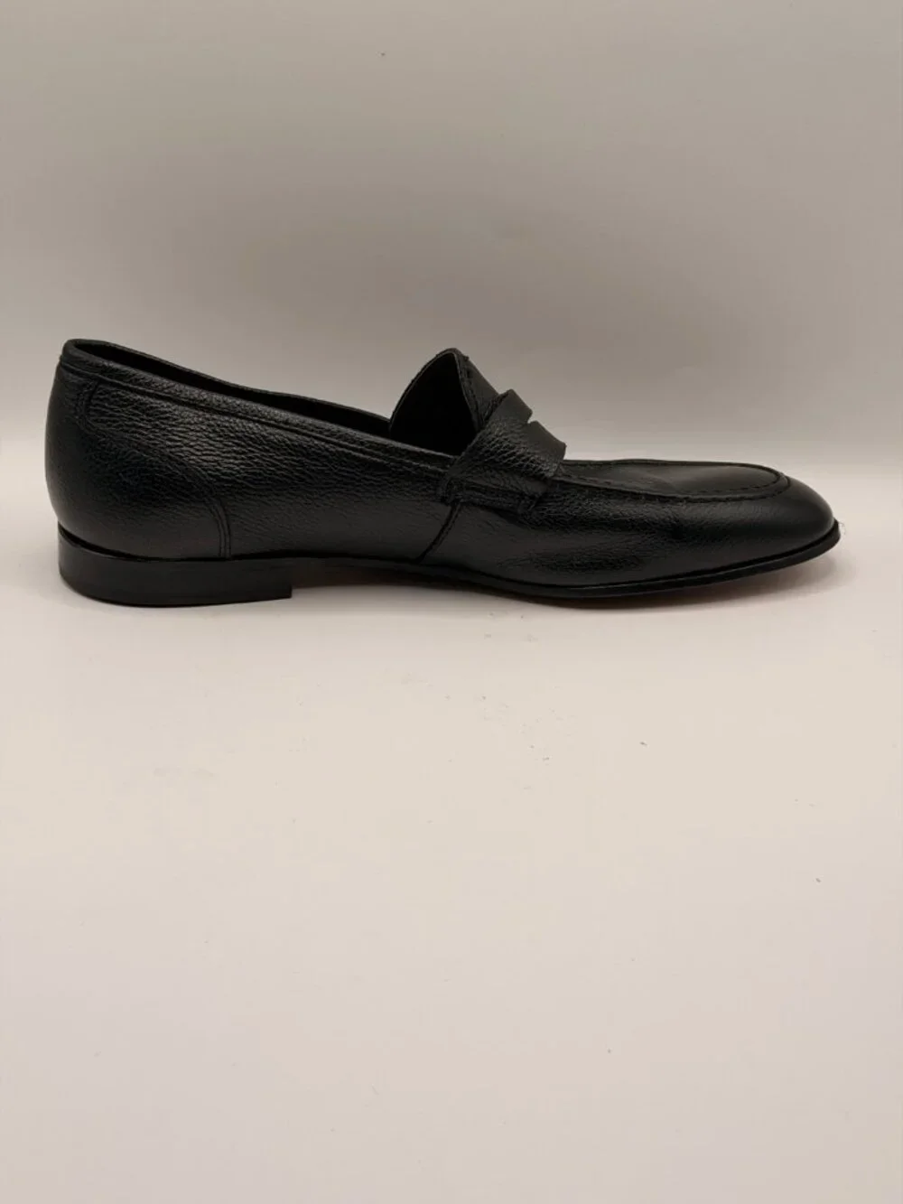 To Boot New York Men's Ravello Slip On Black Leather Penny Loafers Sz 8.5